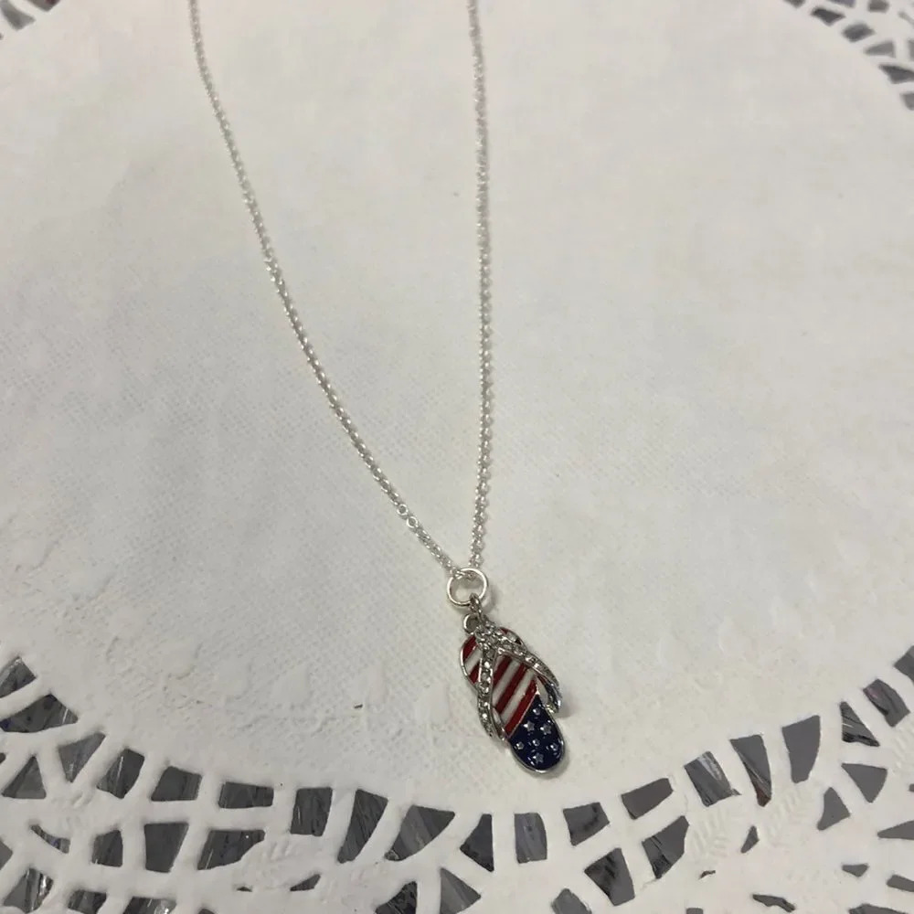 New Flip Flop‎ USA Charmed Necklace - Picture 8 of 10